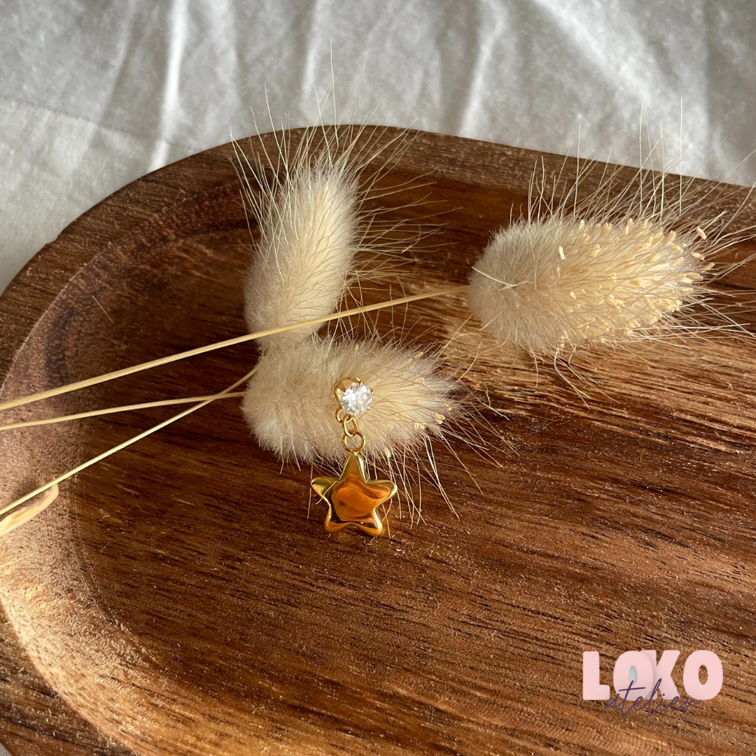 Boucles d'oreilles clous personnalisables