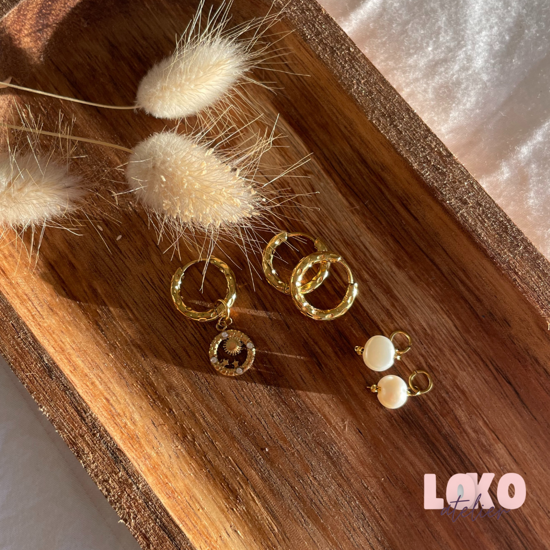 Grandes créoles personnalisables