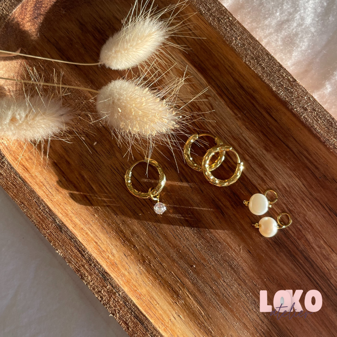 Grandes créoles personnalisables