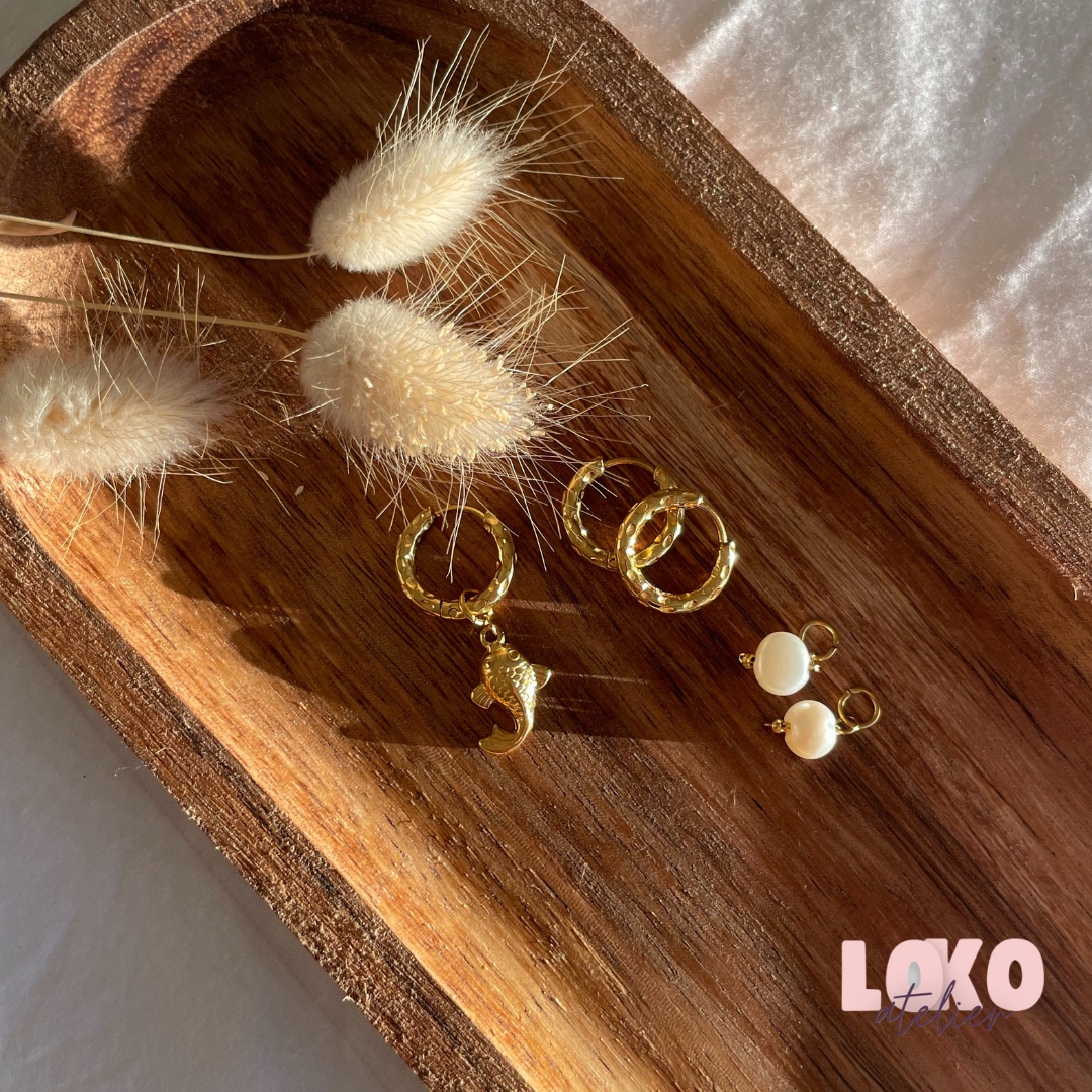 Grandes créoles personnalisables