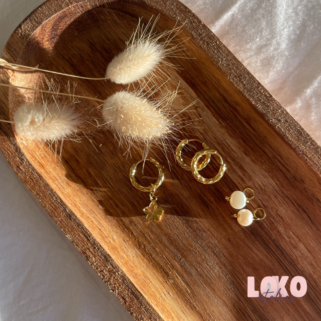 Grandes créoles personnalisables