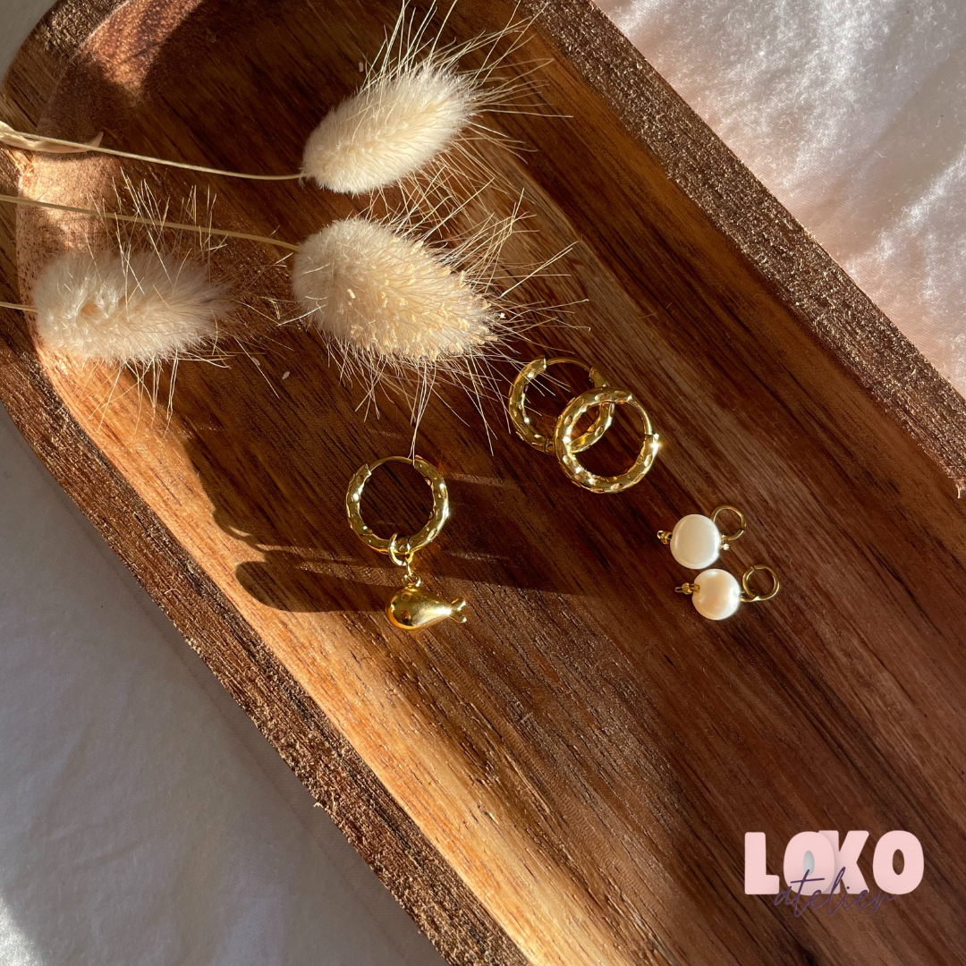 Grandes créoles personnalisables