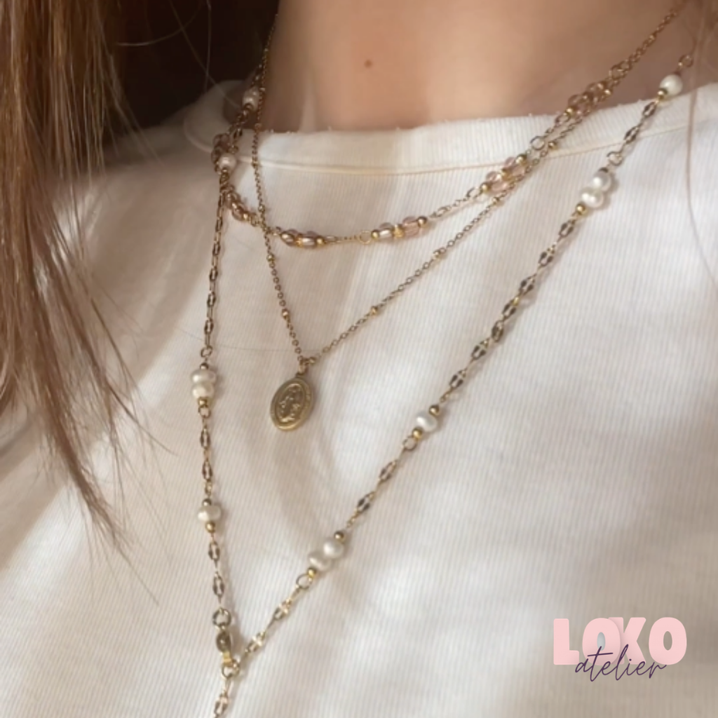 Collier - Louise Rose Pale