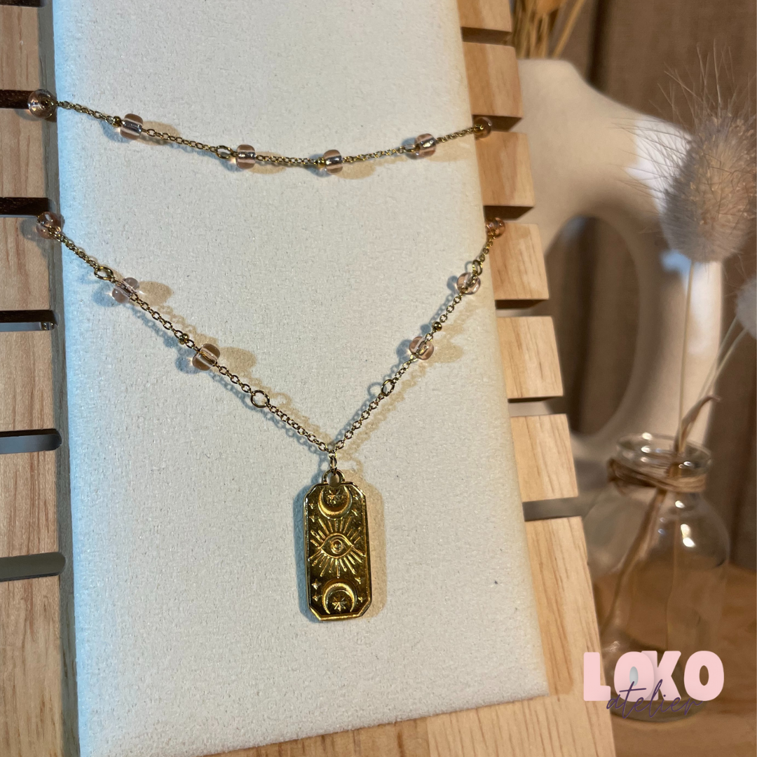 Bracelet - Néo Rose Pale