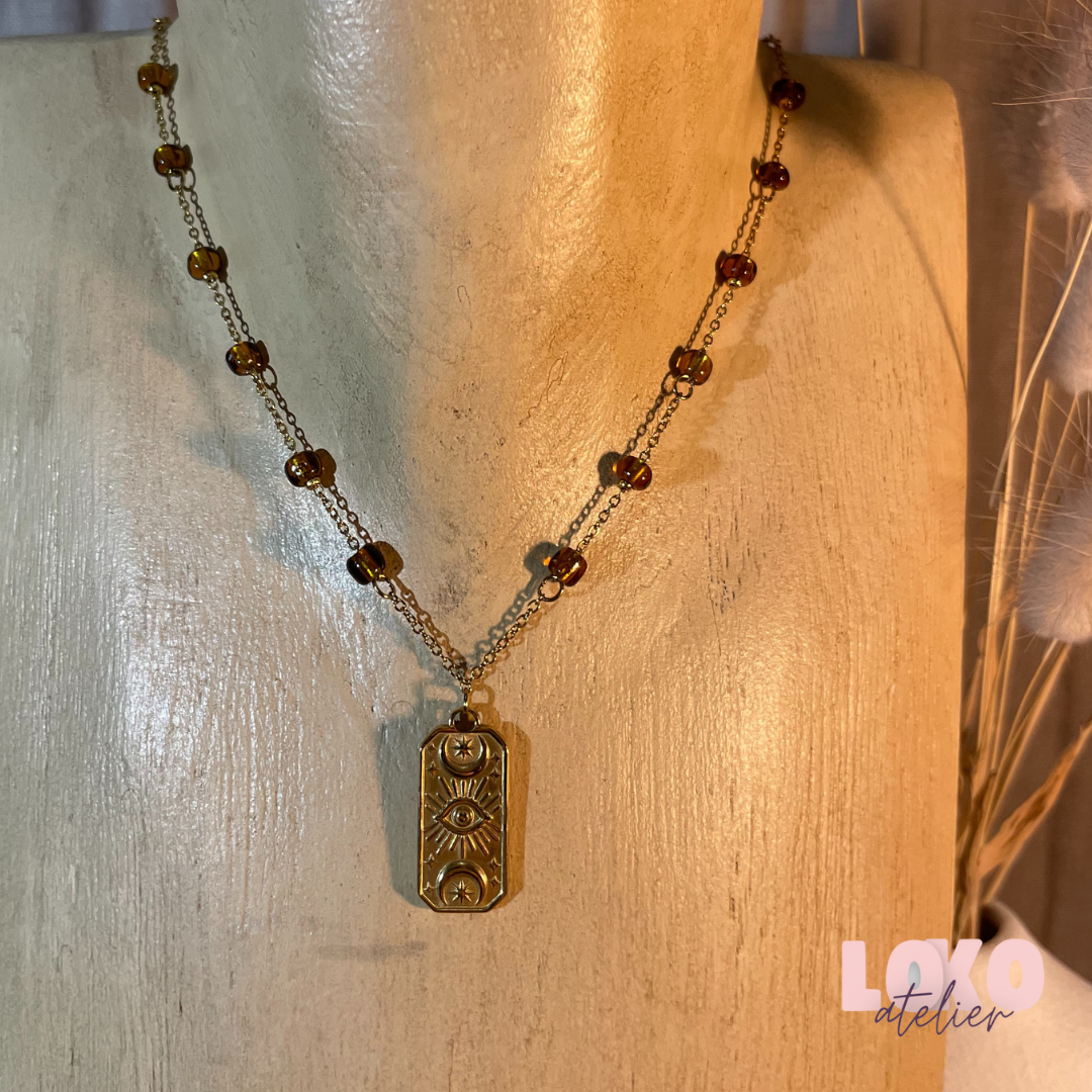 Collier - Tali Marron