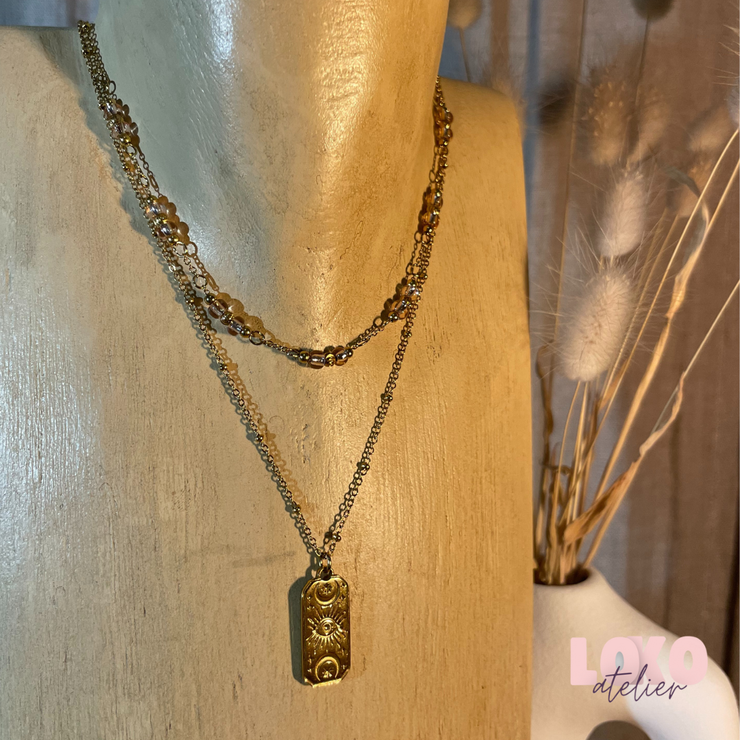 Collier - Louise Rose Pale