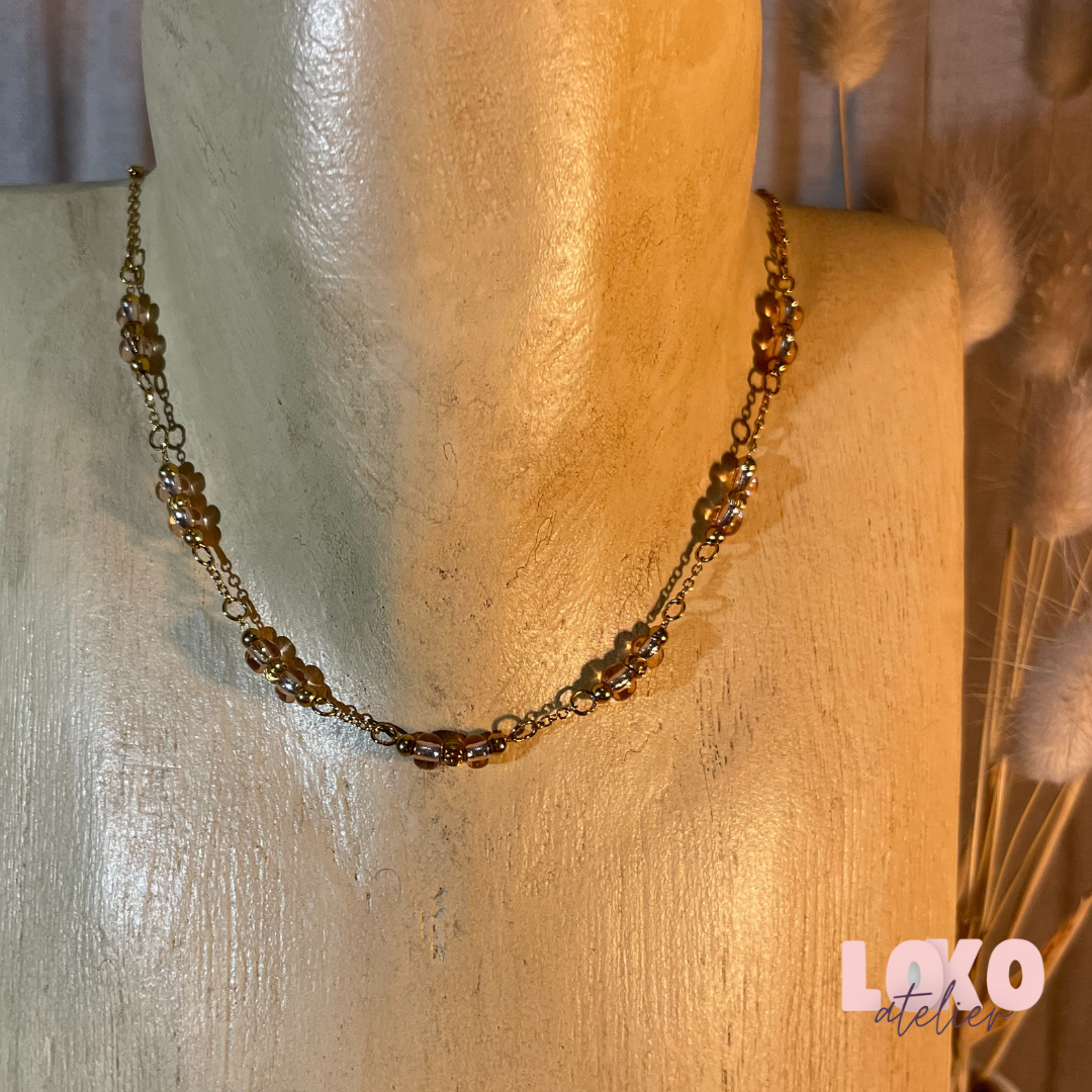 Collier - Louise Rose Pale