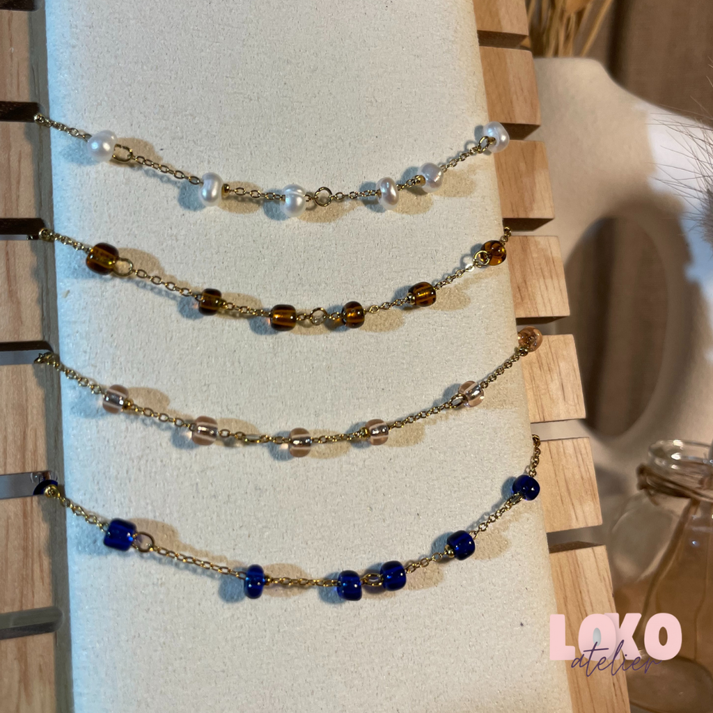 Bracelet - Néo Rose Pale