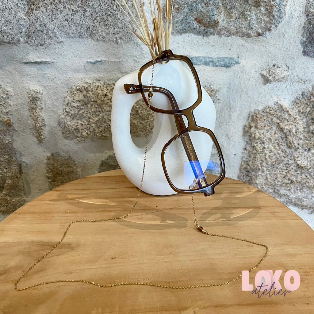 Bijou de lunettes Edite Marron