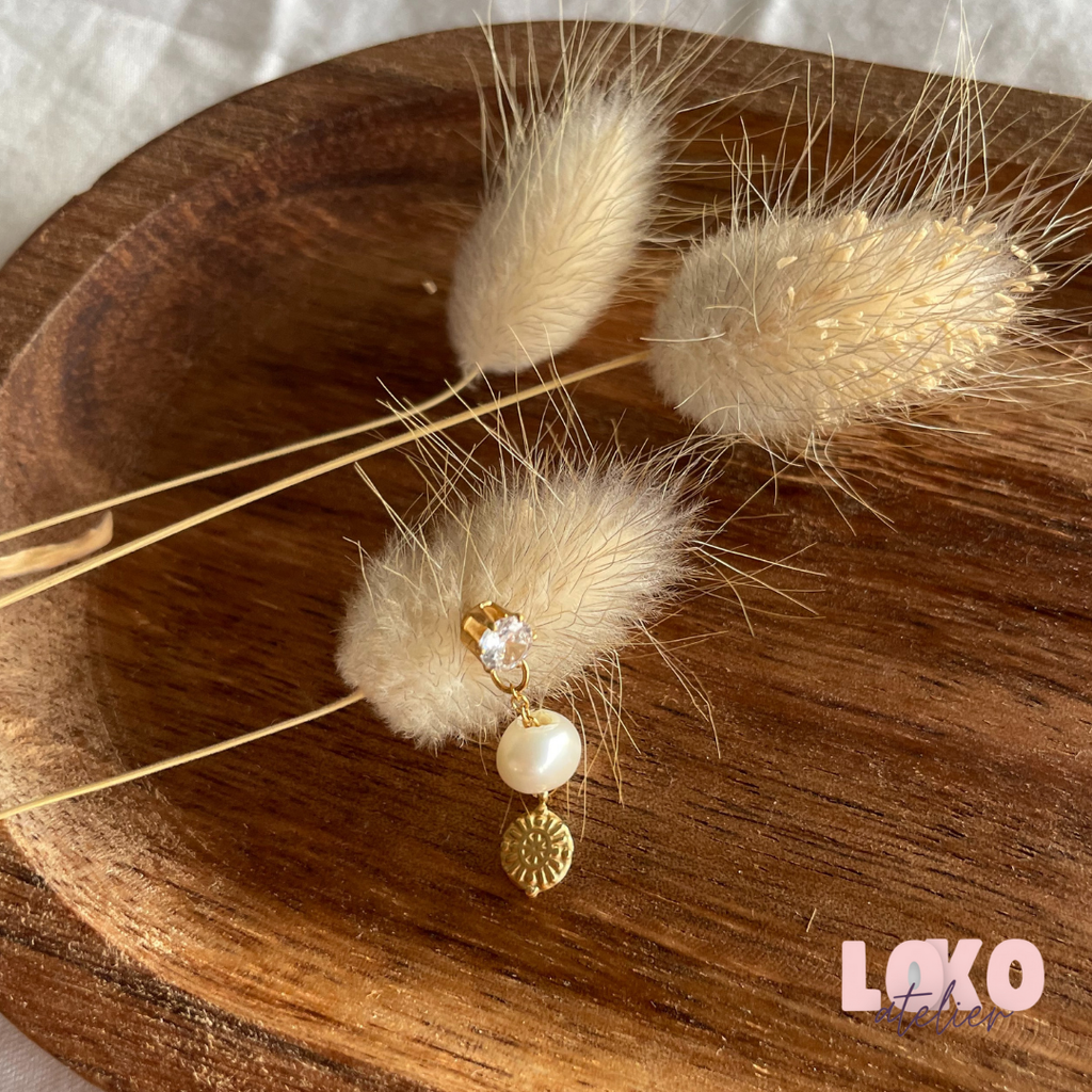 Boucles d'oreilles clous personnalisables