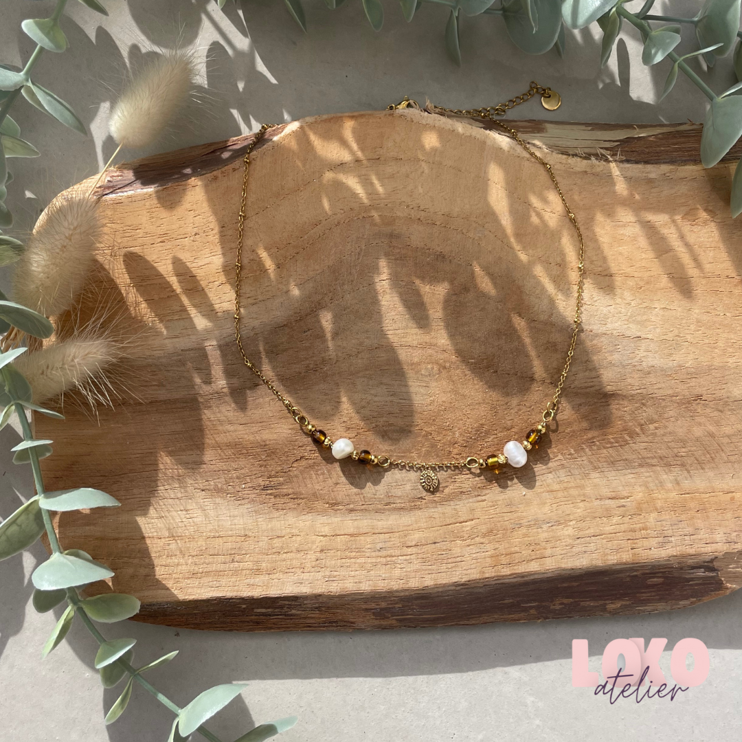 Collier Ona médaillon