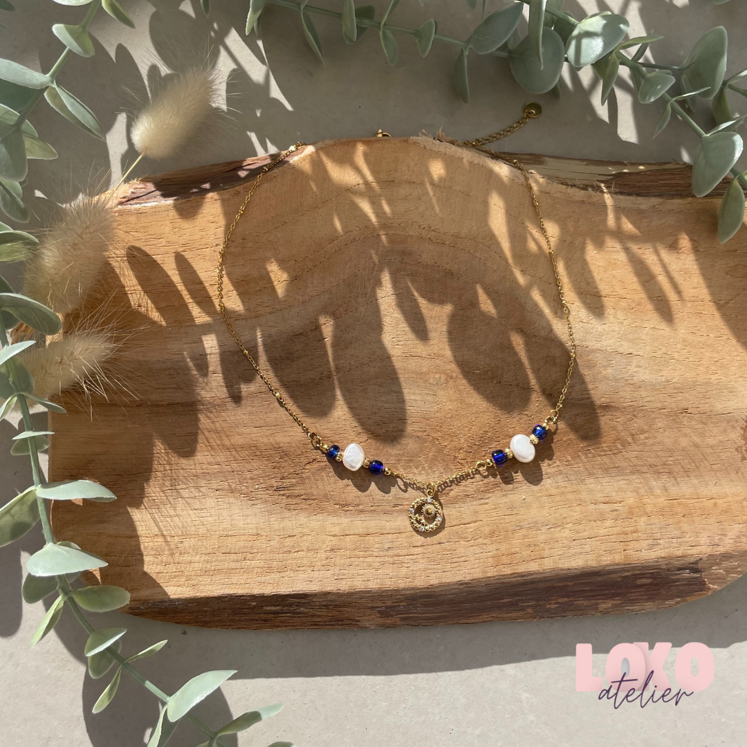 Collier Ona médaillon